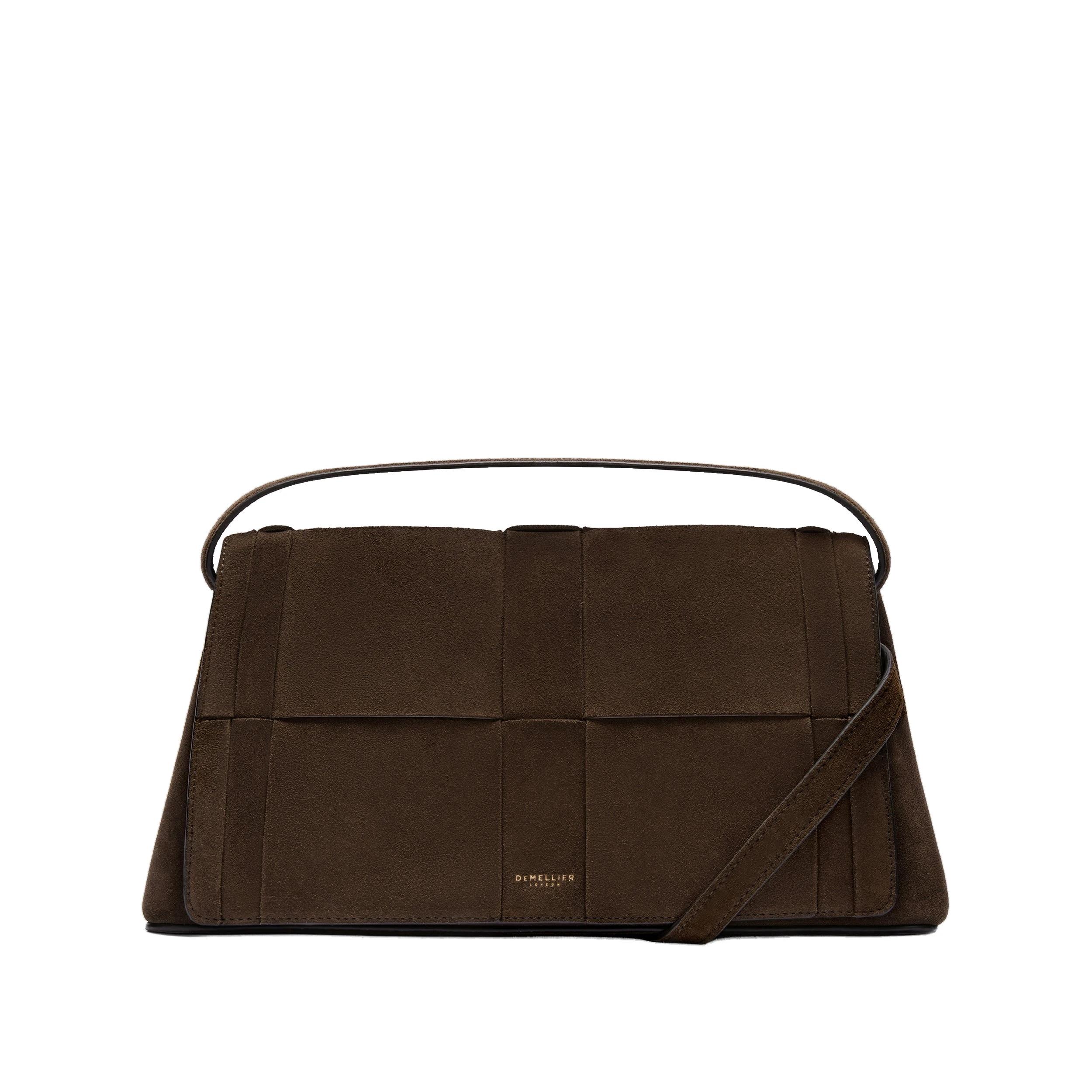 DeMellier The Florence Crossbody in Mocha Suede Crossbody Bag DeMellier The Florence Crossbody in Mocha Suede Crossbody Bag | Shoulder & Crossbody Bags | Coveti