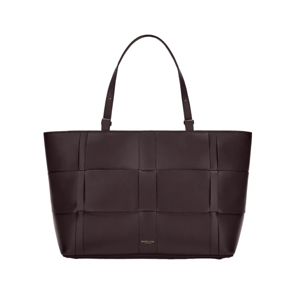 The Florence in Bordeaux Fine Grain Tote Bag