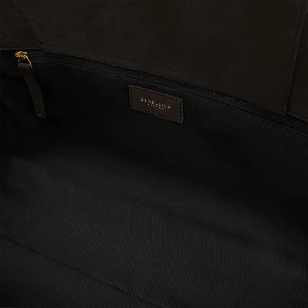 DeMellier The Midi Hudson in Dark Chocolate Suede Crossbody Bag, view 4 | Shoulder & Crossbody Bags | Coveti