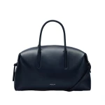 DeMellier The Midi Stockholm in Midnight Blue Fine Grain Top-Handle Bag | Totes & Top-Handle Bags | Coveti