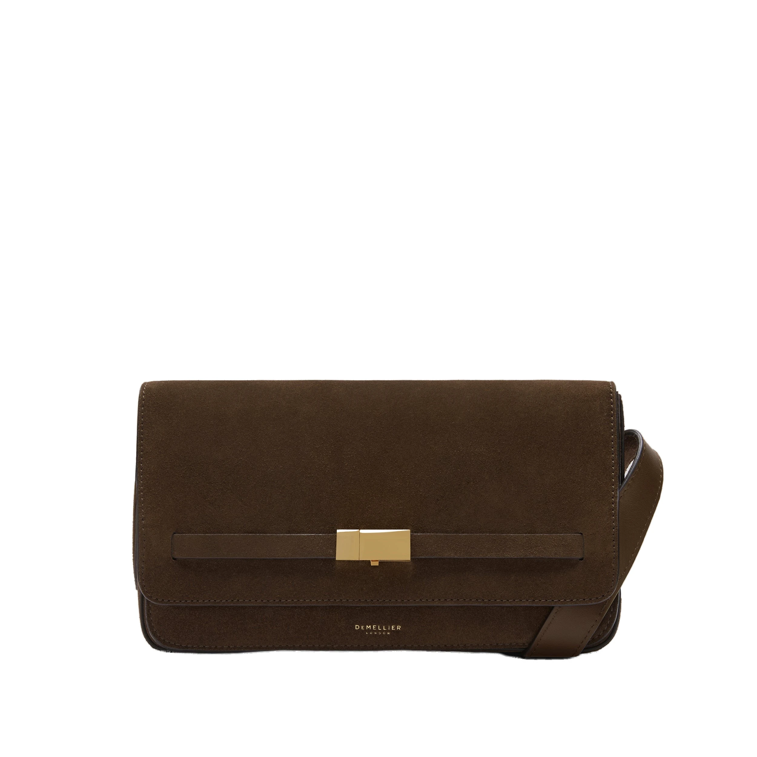 DeMellier The New York Crossbody in Mocha Suede Crossbody Bag DeMellier The New York Crossbody in Mocha Suede Crossbody Bag | Shoulder & Crossbody Bags | Coveti