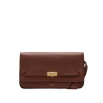 DeMellier The New York Crossbody in Warm Brown Small Grain Crossbody Bag | Shoulder & Crossbody Bags | Coveti