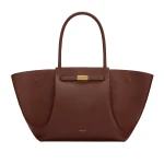 DeMellier The New York in Warm Brown Small Grain Shoulder Bag DeMellier The New York in Warm Brown Small Grain Shoulder Bag | Shoulder & Crossbody Bags | Coveti