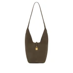 DeMellier The Siena Crossbody in Hazel Suede Crossbody Bag | Shoulder & Crossbody Bags | Coveti