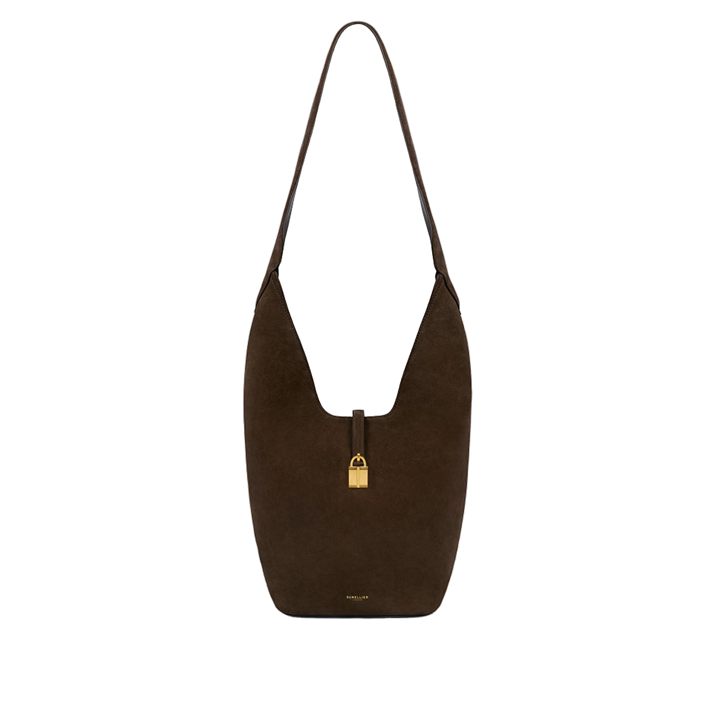 DeMellier The Siena Crossbody in Mocha Suede Crossbody Bag DeMellier The Siena Crossbody in Mocha Suede Crossbody Bag | Shoulder & Crossbody Bags | Coveti