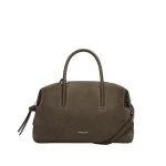 DeMellier The Small Stockholm in Hazel Suede Top-Handle Bag | Totes & Top-Handle Bags | Coveti