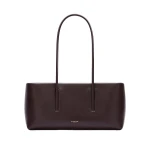 DeMellier The Stockholm Shoulder in Bordeaux Fine Grain Shoulder Bag DeMellier The Stockholm Shoulder in Bordeaux Fine Grain Shoulder Bag | Shoulder & Crossbody Bags | Coveti