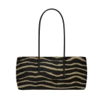 DeMellier The Stockholm Shoulder in Zebra-Effect Hair Calf Shoulder Bag DeMellier The Stockholm Shoulder in Zebra-Effect Hair Calf Shoulder Bag | Shoulder & Crossbody Bags | Coveti