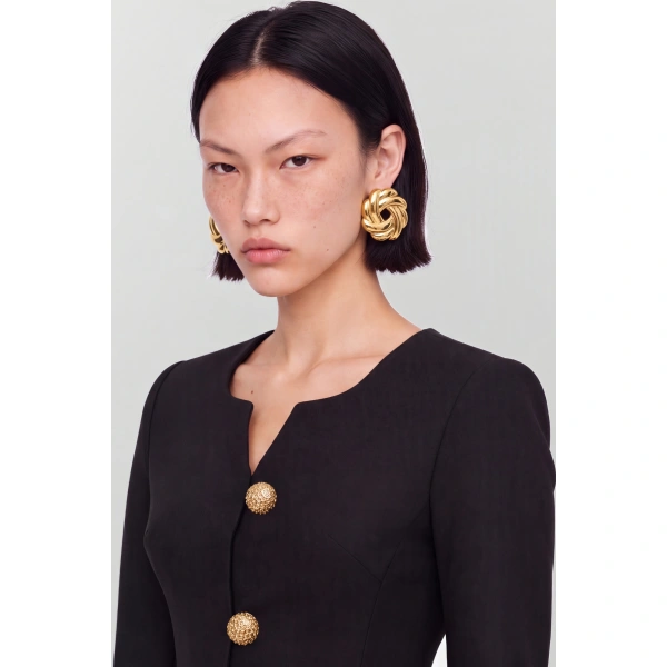 Destree Claude Tailored Jacket in Black | Blazers | Coveti