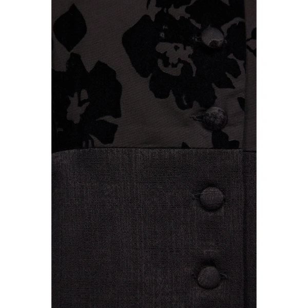 Destree Mey Adorned Wool Jacket in Black | Blazers | Coveti