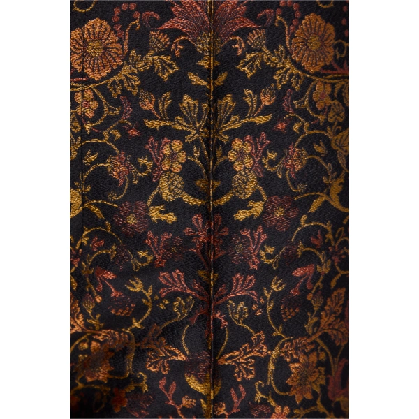 Destree Yoshitomo Garden Trousers in Black and Rust | Tailored Pants | Coveti