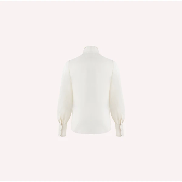 Dice Kayek Classic Tuxedo Shirt in Off White | Shirts | Coveti
