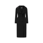 Dice Kayek Double-Breasted Midi Black Dress | Midi Dresses | Coveti