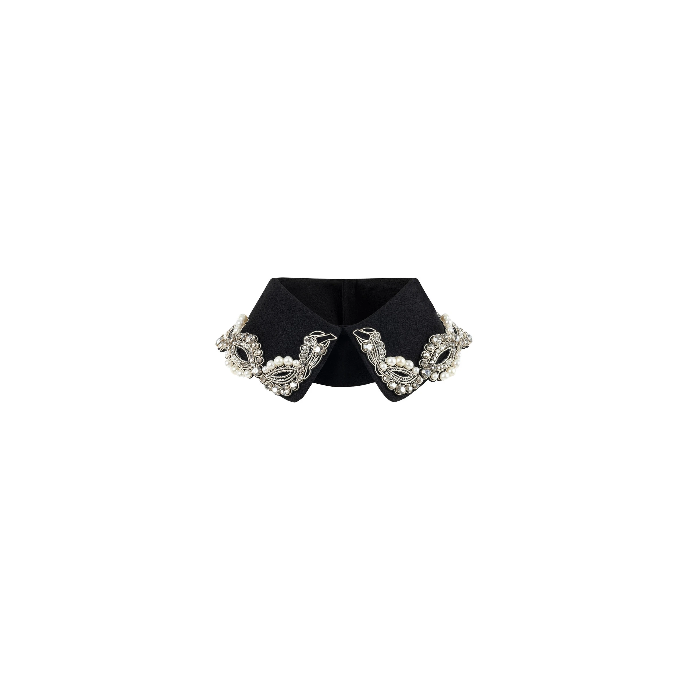Dice Kayek Embellished Collar in Black Dice Kayek Embellished Collar in Black | Collar | Coveti