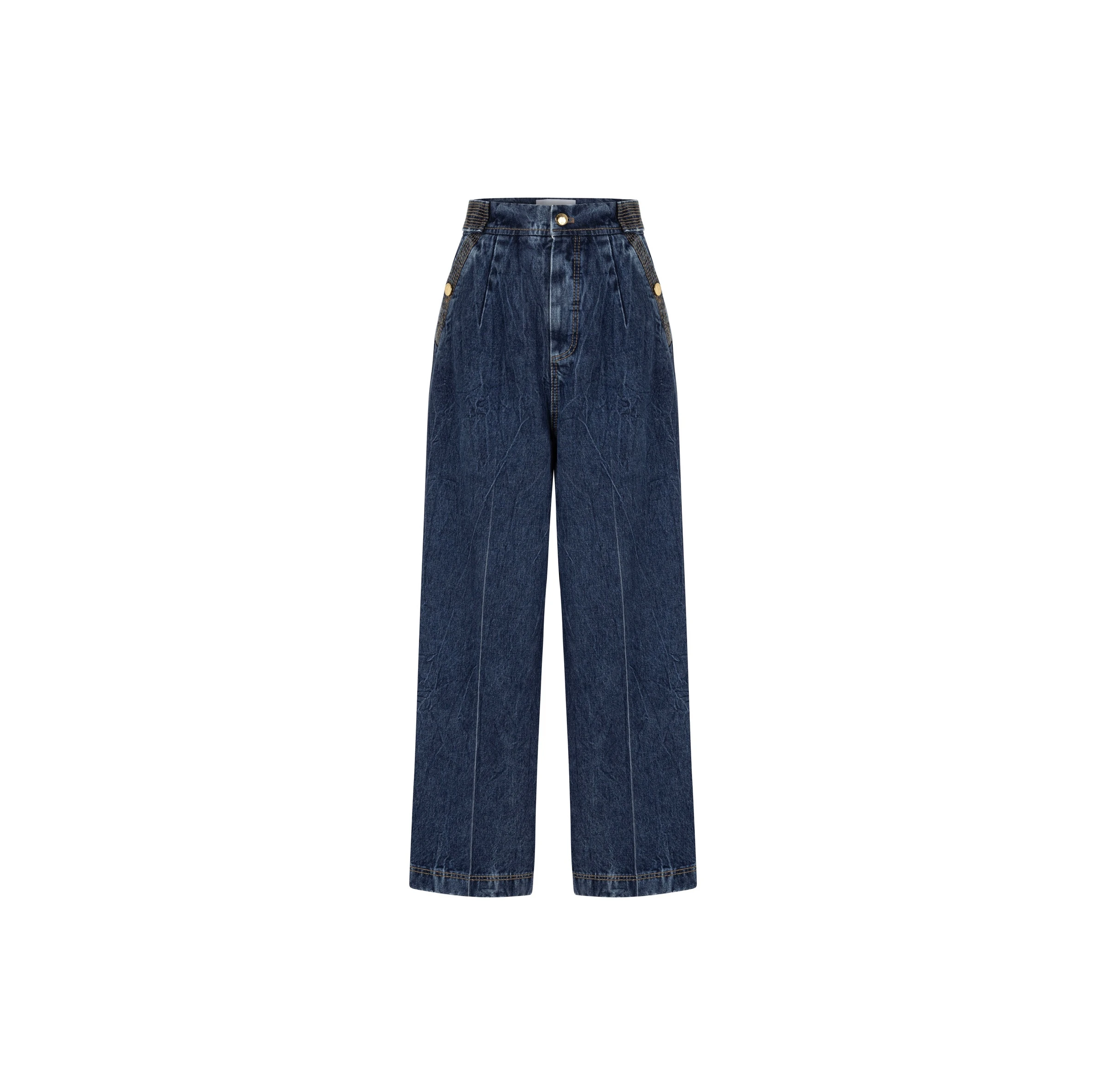 Dice Kayek Wide-Leg Jeans in Blue Dice Kayek Wide-Leg Jeans in Blue | Denim | Coveti