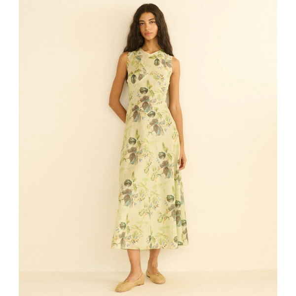 Doen Adelana Dress in Floraison de Mûres | Maxi Dresses | Coveti, view 5