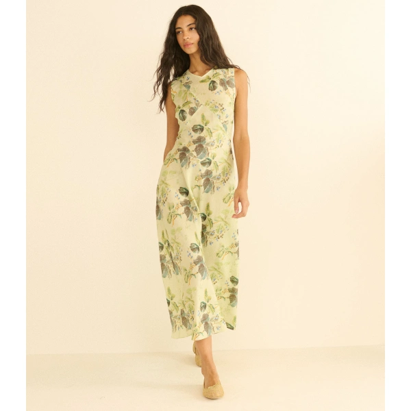 Doen Adelana Dress in Floraison de Mûres | Maxi Dresses | Coveti, view 6
