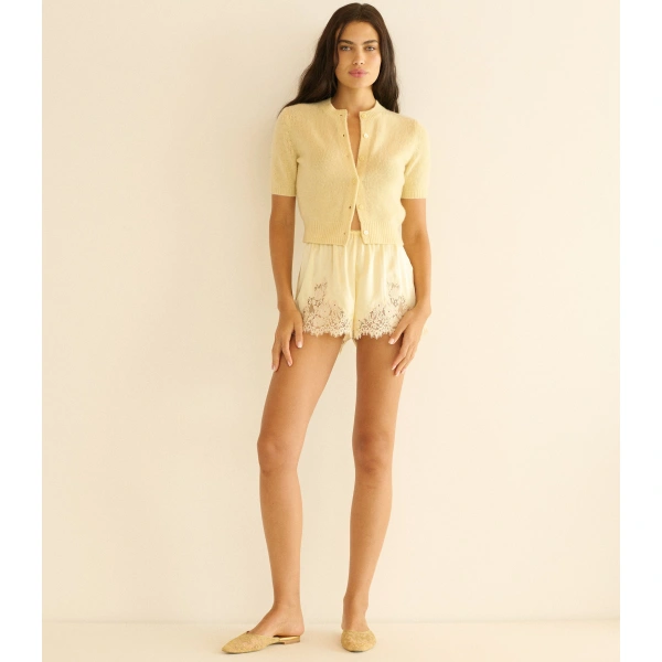 Doen Alesia Cashmere Cardigan in Gateau | Cardigans | Coveti, view 6