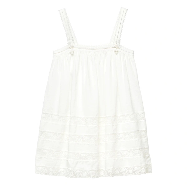 Aloise Dress in Salt