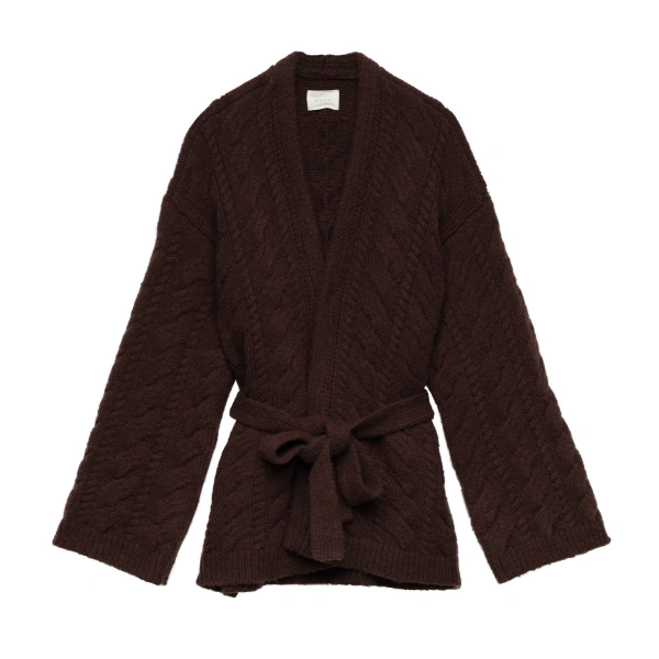 Doen Alpine Cardigan in Sycamore Bark | Cardigans | Coveti