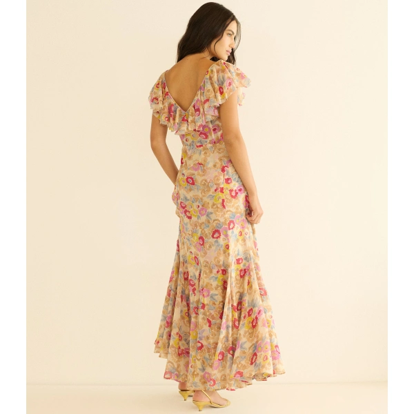 Doen Amérelle Dress in Jardin de Camelias | Midi Dresses | Coveti, view 5