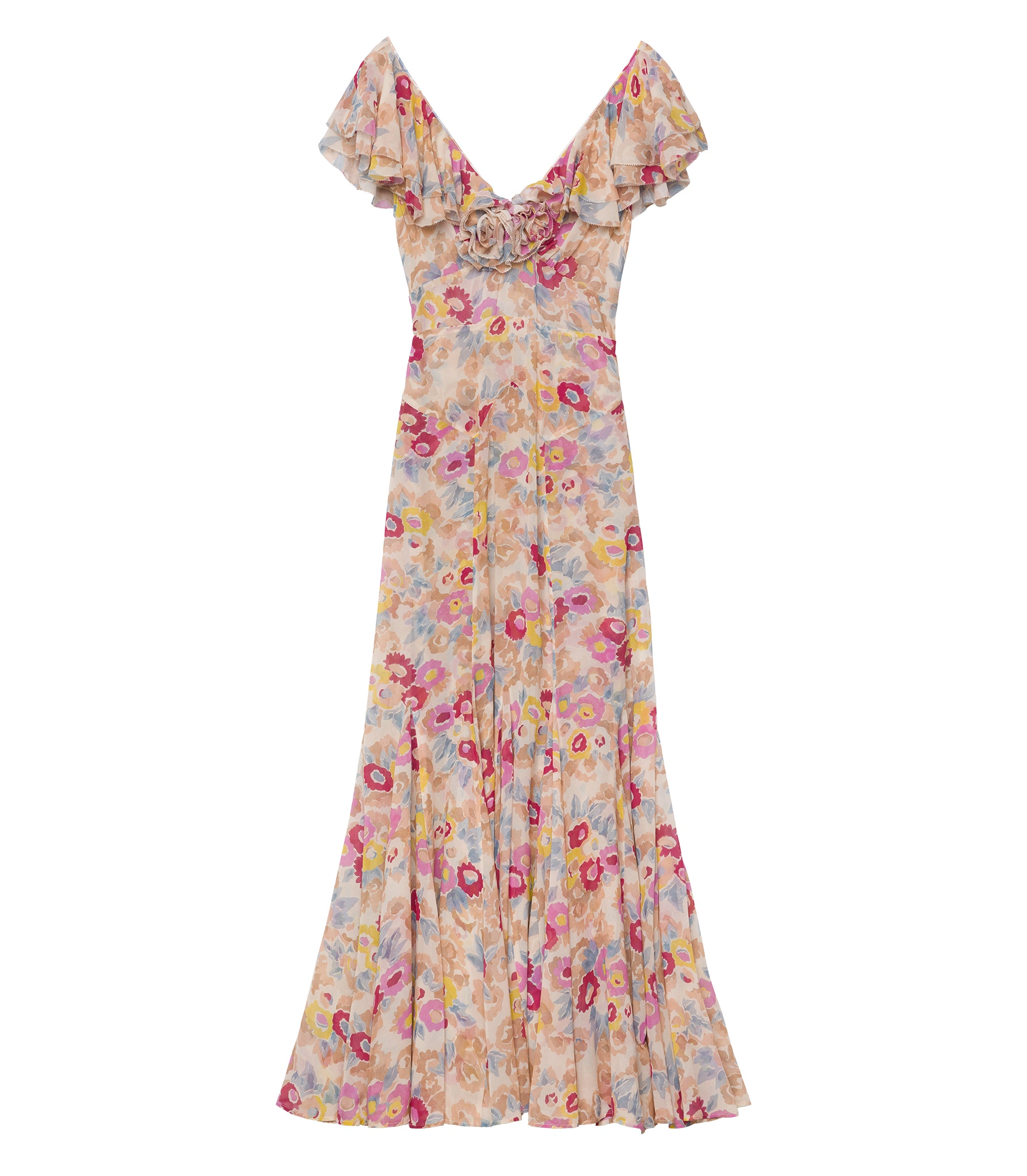 Doen Amérelle Dress in Jardin de Camelias Doen Amérelle Dress in Jardin de Camelias | Midi Dresses | Coveti
