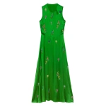 Doen Amari Dress in Emerald | Maxi Dresses | Coveti