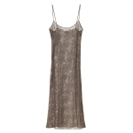 Doen Amedine Slip in Umber | Slip Dresses | Coveti