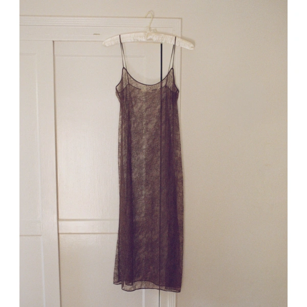 Doen Amedine Slip in Umber | Slip Dresses | Coveti, view 4