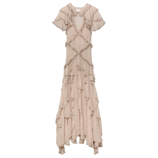 Antoinette Anniversary Dress in Antique Blush