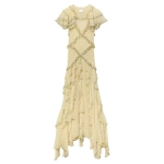 Doen Antoinette Anniversary Dress in Galette | Midi Dresses | Coveti