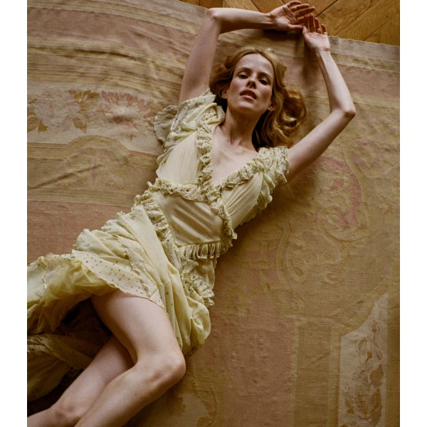 Doen Antoinette Anniversary Dress in Galette | Midi Dresses | Coveti, view 3
