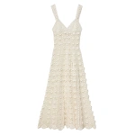 Doen Aristea Dress in Pearl | Maxi Dresses | Coveti