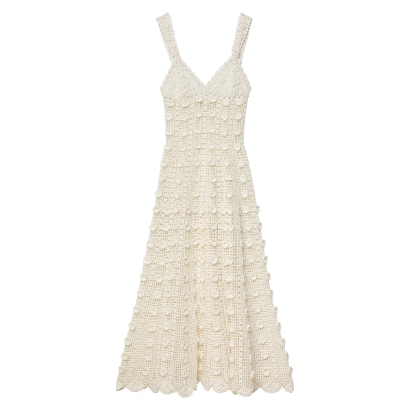 Aristea Dress in Pearl