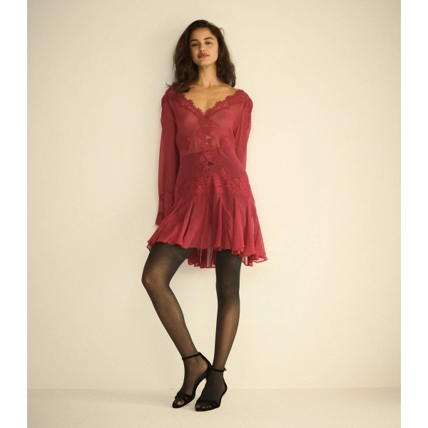 Doen Armance Dress in Red Snapdragon | Maxi Dresses | Coveti, view 4