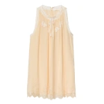 Doen Avalon Dress in Shell | Midi Dresses | Coveti