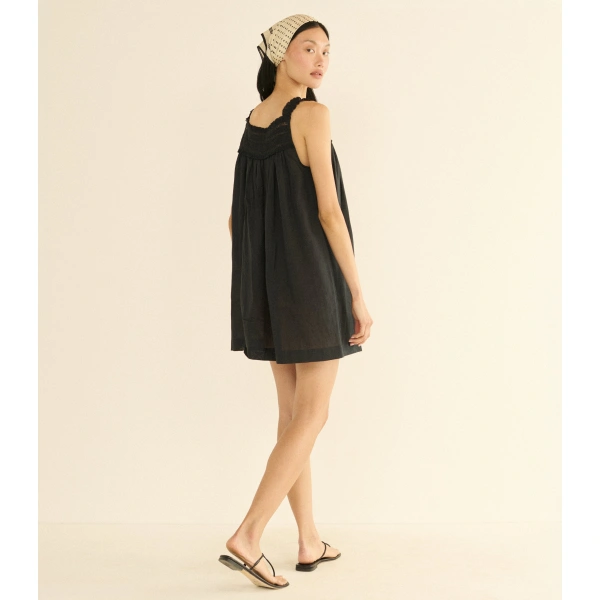 Doen Bea Dress in Black | Mini Dresses | Coveti, view 4