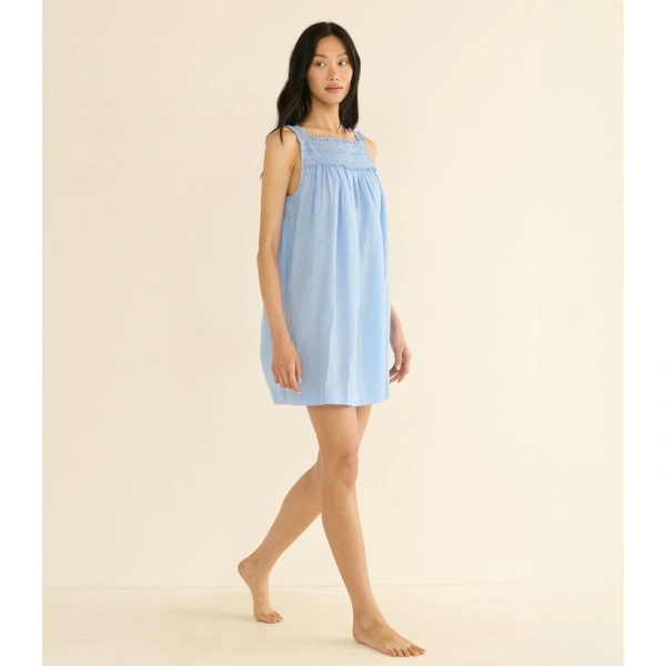 Doen Bea Dress in Bluejay | Mini Dresses | Coveti, view 4