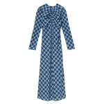 Doen Begonia Dress in Valmont Plaid | Midi Dresses | Coveti