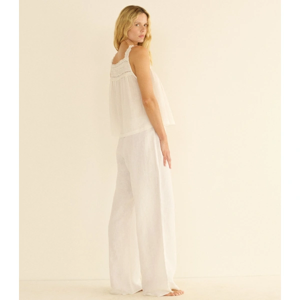 Doen Benita Top in Salt | Blouses | Coveti, view 5