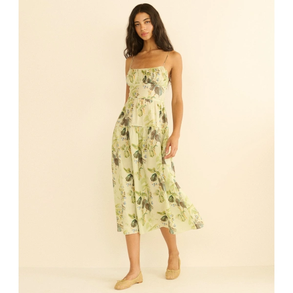 Doen Benoit Dress in Floraison de Mûres | Maxi Dresses | Coveti, view 5