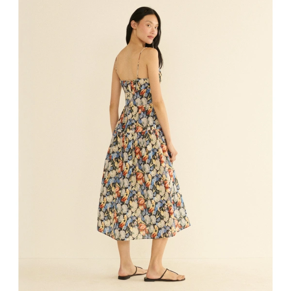 Doen Benoit Dress in Petit Jardin de Villandry | Maxi Dresses | Coveti, view 5