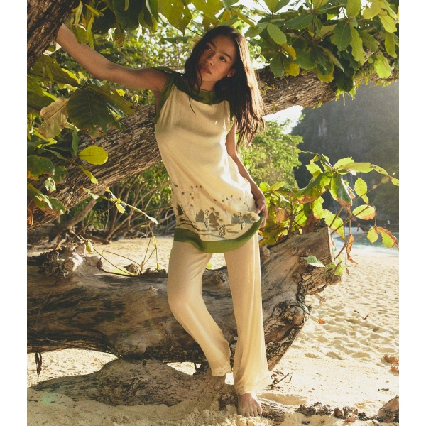 Doen Billie Dress in Candlelight | Mini Dresses | Coveti, view 2