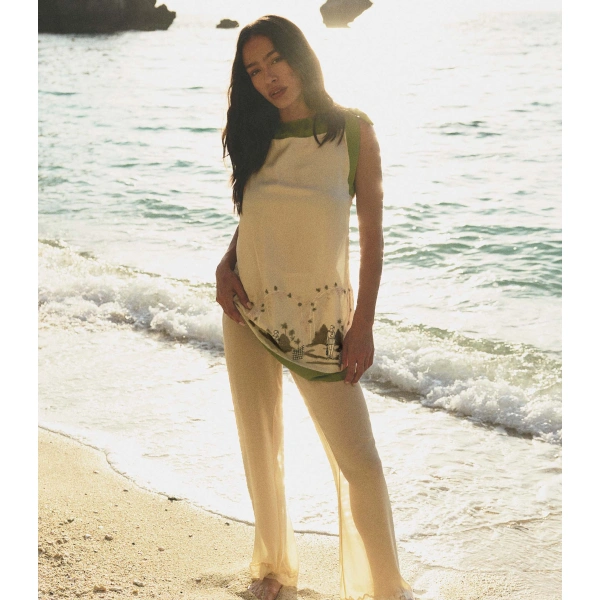 Doen Billie Dress in Candlelight | Mini Dresses | Coveti, view 3