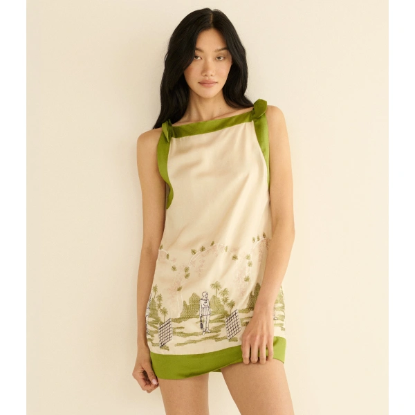 Doen Billie Dress in Candlelight | Mini Dresses | Coveti, view 4