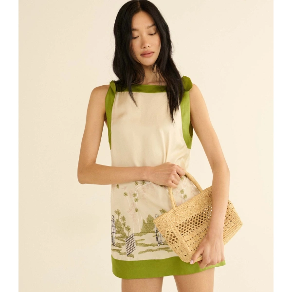Doen Billie Dress in Candlelight | Mini Dresses | Coveti, view 5