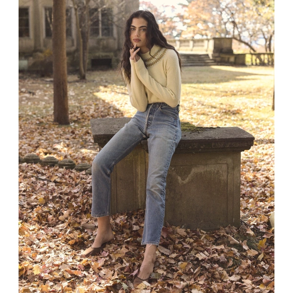 Doen Boniface Sweater in Gateau Annecy Fair Isle | Sweaters | Coveti, view 4