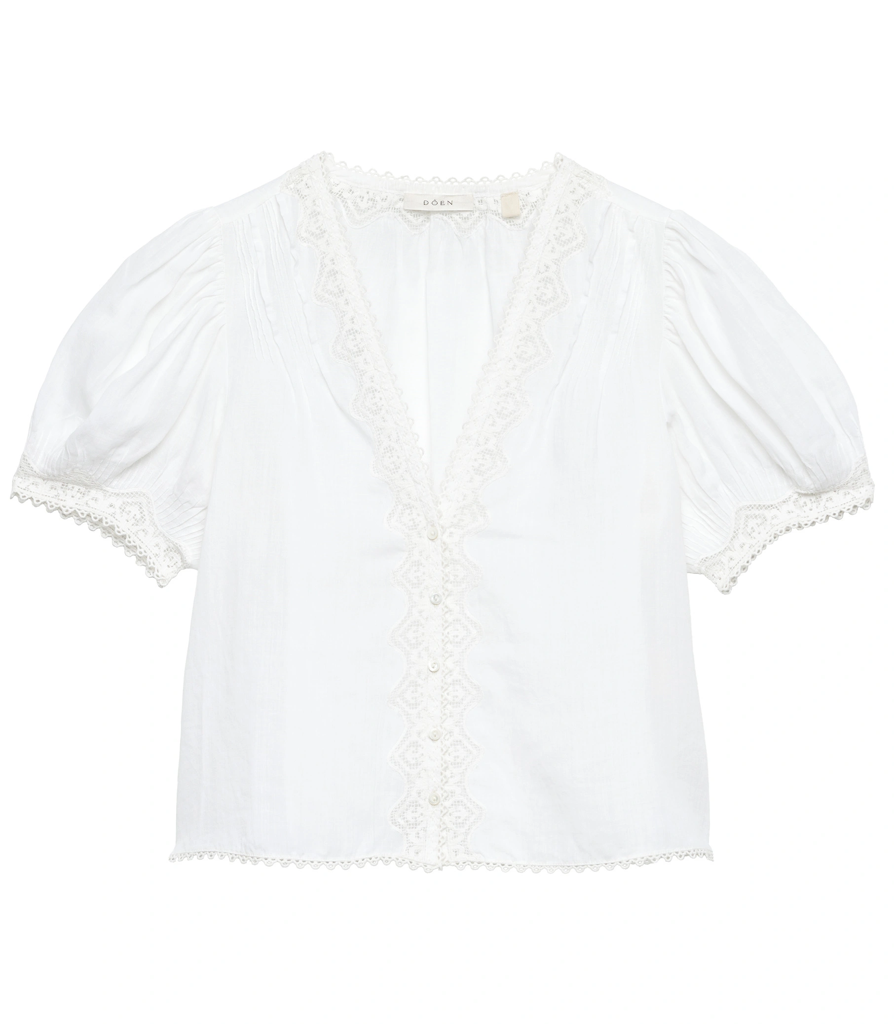 Doen Brigitta Top in Salt Doen Brigitta Top in Salt | Blouses | Coveti