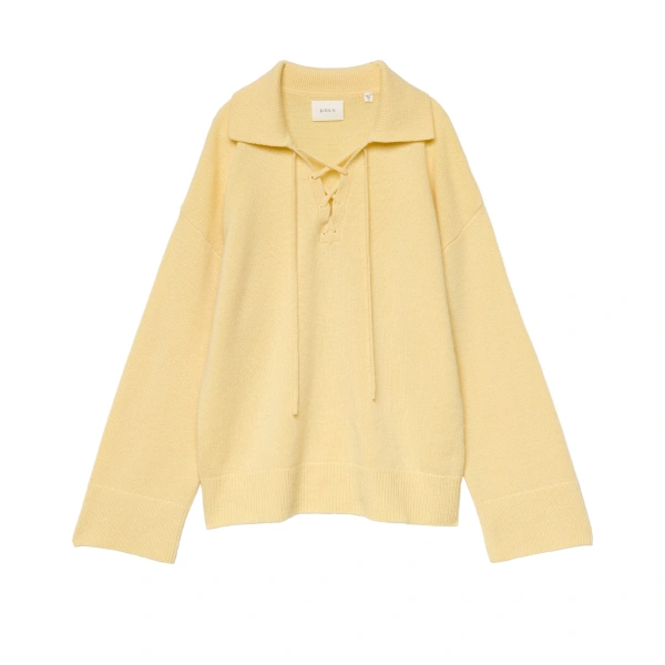 Burke Cashmere Sweater in Wild Honeysuckle