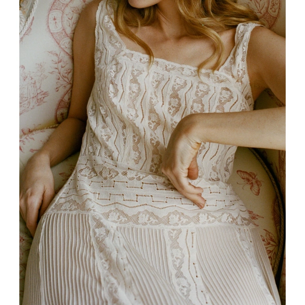 Doen Calanthe Dress in Candlelight | Midi Dresses | Coveti, view 5